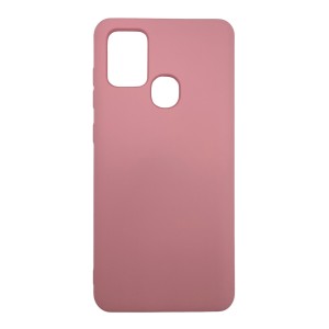Nettech Samsung Galaxy A21S Uyumlu Nano Arka Koruma Kılıf (Açık Pembe) NT-82651