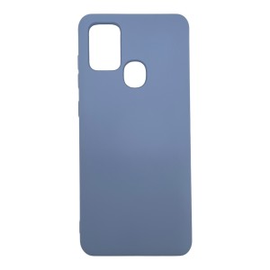 Nettech Samsung Galaxy A21S Uyumlu Nano Arka Koruma Kılıf (Mavi) NT-82646