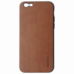 Nettech Apple iPhone 6S Plus Uyumlu Arka Koruma Arka Koruma Kılıf (Kahverengi) VR-4353