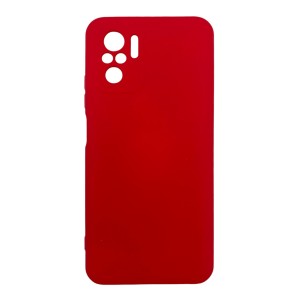 Nettech Xiaomi Redmi Note 10 Uyumlu Nano Arka Koruma Kılıf (Kırmızı) NT-106135