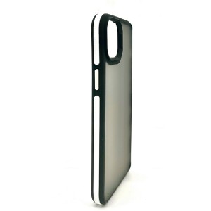 Nettech Apple iPhone 12 Uyumlu NT-N049 Buzlu Seri Arka Koruma Kılıf (Beyaz) NT-108996