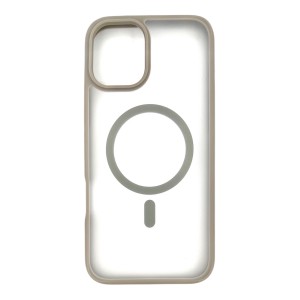 Nettech Apple iPhone 16 Uyumlu NT-N057 Arka Koruma Kılıf (Gri) NT-110996