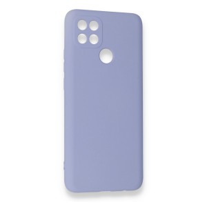 Nettech Oppo A15 Uyumlu Nano Arka Koruma Kılıf (Açık Mavi) NT-107003