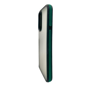 Nettech Oppo Reno 6 Uyumlu NT-N049 Buzlu Seri Arka Koruma Kılıf (Koyu Yeşil) NT-109379