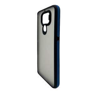 Nettech Xiaomi Redmi Note 9 Uyumlu NT-N049 Buzlu Seri Arka Koruma Kılıf (Lacivert) NT-109236