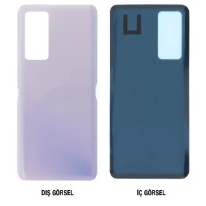 Teknonet Xiaomi Mi 12 Pro Uyumlu Batarya Kapağı (Mor) NT-111134