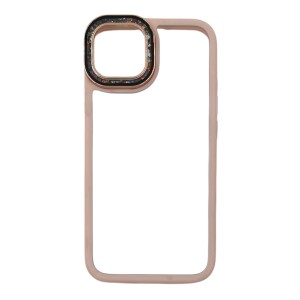 Nettech Apple iPhone 13 Uyumlu NT-N027 Diamond Arka Koruma Kılıf (Pembe) NT-106887