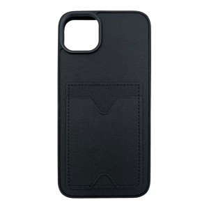 Nettech Apple iPhone 11 Pro Max Uyumlu NT-N028 Deri Kartlık Arka Koruma Kılıf (Siyah) NT-107097