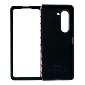 Nettech Samsung Galaxy Z Fold 5 Uyumlu Manyetik Standlı Seri Arka Koruma Kılıf (Kahverengi) NT-111505