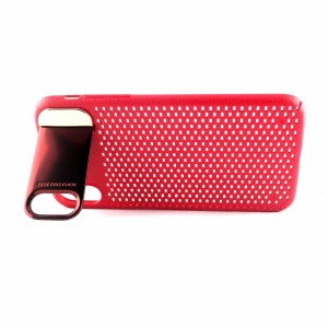 Nettech Apple iPhone X Uyumlu Arka Koruma Arka Koruma Kılıf (Kırmızı) VR-4439
