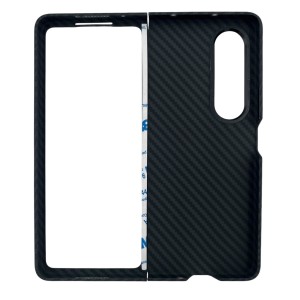 Nettech Samsung Galaxy Z Fold 4 Uyumlu Karbon Seri Arka Koruma Kılıf (Siyah) NT-111523