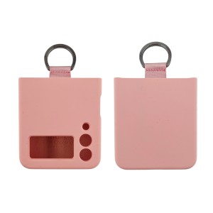 Nettech Samsung Galaxy Z Flip 4 Uyumlu Nano Arka Koruma Kılıf (Pembe) NT-111510