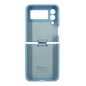 Nettech Samsung Galaxy Z Flip 4 Uyumlu Nano Arka Koruma Kılıf (Lila) NT-111511