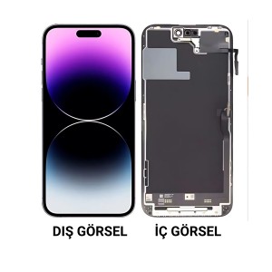 Teknonet Apple iPhone 14 Uyumlu Org Lcd+Dokunmatik (Siyah) NT-102025