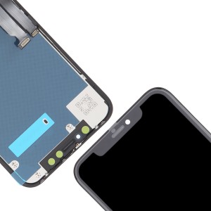 Teknonet Apple iPhone XR Uyumlu Revize Lcd+Dokunmatik+Çıtalı (Siyah) NT-104006