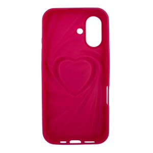Nettech Apple iPhone 16 Uyumlu Maskot Seri Arka Koruma Kılıf (Pembe) NT-111554