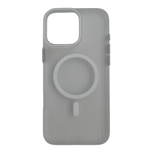 Nettech Apple iPhone 16 Pro Max Uyumlu MagSafe Mıknatıslı Seri Arka Koruma Kılıf (Beyaz) NT-111570