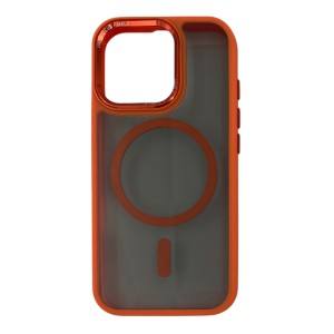 Nettech Apple iPhone 16 Pro Uyumlu NT-N066 Arka Koruma Kılıf (Turuncu) NT-111582