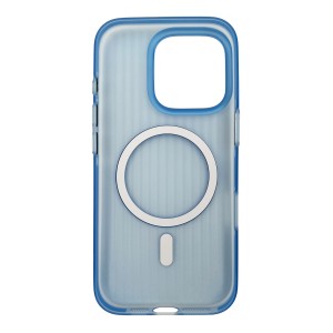 Nettech Apple iPhone 16 Pro Uyumlu Magsafe Arka Koruma Kılıf (Mavi) NT-111569