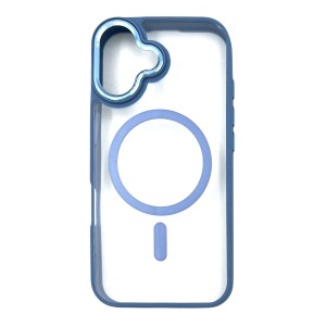 Nettech Apple iPhone 16 Uyumlu NT-N066 Arka Koruma Kılıf (Mavi) NT-111579