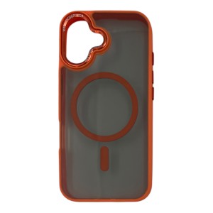 Nettech Apple iPhone 16 Uyumlu NT-N066 Arka Koruma Kılıf (Turuncu) NT-111577