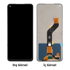 Teknonet Tecno Spark 6 Uyumlu Org Lcd+Dokunmatik (Siyah) NT-108565