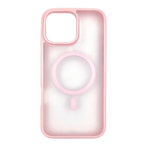 Nettech Apple iPhone 16 Pro Max Uyumlu NT-N060 Arka Koruma Kılıf (Pembe) NT-111225