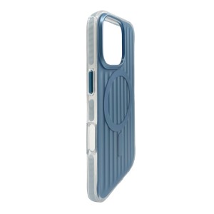 Nettech Apple iPhone 16 Pro Uyumlu NT-N059 Magsafe Arka Koruma Kılıf (Mavi) NT-111203