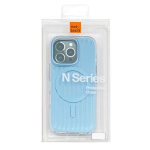 Nettech Apple iPhone 16 Pro Uyumlu NT-N059 Magsafe Arka Koruma Kılıf (Mavi) NT-111203
