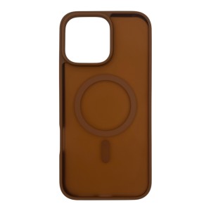 Nettech Apple iPhone 16 Pro Max Uyumlu NT-N063 Arka Koruma Kılıf (Kahverengi) NT-111323