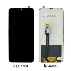 Teknonet General Mobile GM21 Plus Uyumlu Org Lcd+Dokunmatik (Siyah) NT-94441