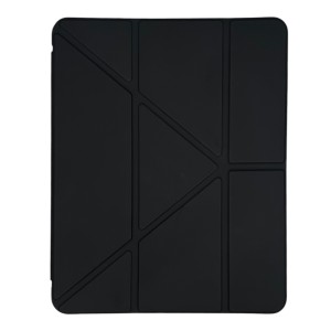Nettech Apple iPad Pro 13 2024 Uyumlu Flip Prizma Seri Kapaklı Kılıf (Siyah) NT-111655