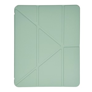 Nettech Apple iPad Air 13 12.9 2024 Uyumlu Flip Prizma Seri Kapaklı Kılıf (Yeşil) NT-111650