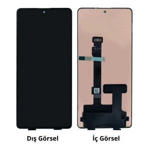 Teknonet Xiaomi Redmi Note 12 Pro 5G Uyumlu Org Lcd+Dokunmatik (Siyah) NT-111640