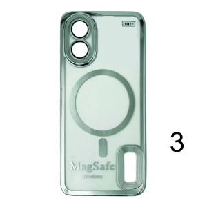 Nettech Oppo A38 Uyumlu Round Silikon Seri Arka Koruma Kılıf (Çeşitli Renk) NT-111685