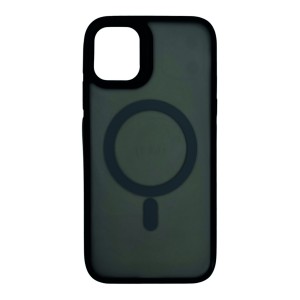 Nettech Apple iPhone 11 Uyumlu Renkli Magsafe Arka Koruma Kılıf (Gri) NT-111718