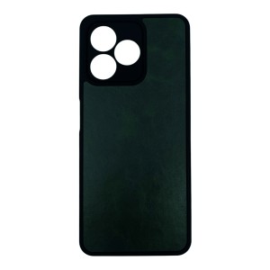 Nettech Realme Note 50 Uyumlu Suni Deri Arka Koruma Kılıf (Yeşil) NT-111842
