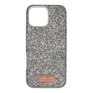 Nettech Apple iPhone 16 Pro Max Uyumlu Simli Arka Koruma Kılıf (Gümüş) NT-111834