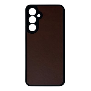 Nettech Samsung Galaxy A16 Uyumlu Suni Deri Arka Koruma Kılıf (Kahverengi) NT-111844