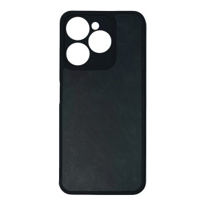 Nettech General Mobile GM Era 30 Uyumlu Suni Deri Arka Koruma Kılıf (Siyah) NT-111852
