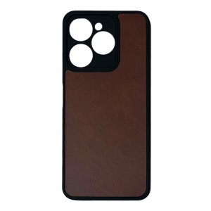 Nettech General Mobile GM Era 30 Uyumlu Suni Deri Arka Koruma Kılıf (Kahverengi) NT-111851