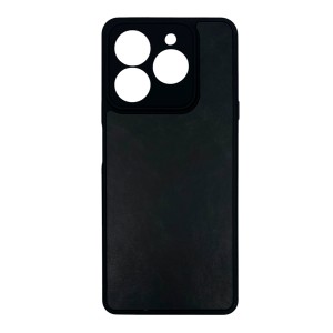 Nettech General Mobile GM Era 50 Uyumlu Suni Deri Arka Koruma Kılıf (Siyah) NT-111861