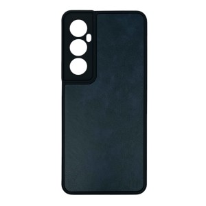 Nettech Realme C65 Uyumlu Suni Deri Arka Koruma Kılıf (Lacivert) NT-111855