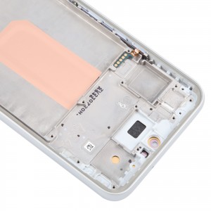 Teknonet Samsung Galaxy A54 5G Uyumlu Org Lcd+Dokunmatik+Çıtalı (Beyaz) NT-111904