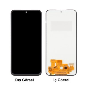 Teknonet Samsung Galaxy S23 FE Uyumlu Org Lcd+Dokunmatik+Çıtalı (Siyah) NT-111975