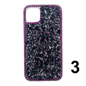 Nettech Apple iPhone 11 Pro Uyumlu NT-N046 Taşlı Seri Arka Koruma Kılıf (Karışık Renk) NT-110301