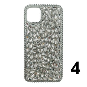 Nettech Apple iPhone 11 Pro Uyumlu NT-N046 Taşlı Seri Arka Koruma Kılıf (Karışık Renk) NT-110301