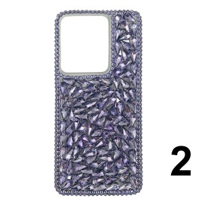 Nettech Xiaomi Redmi Note 13 Pro 5G Uyumlu NT-N046 Taşlı Seri Arka Koruma Kılıf (Karışık Renk) NT-110366