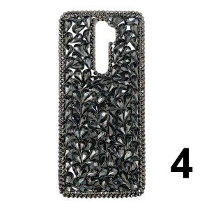 Nettech Oppo A5 2020 Uyumlu NT-N046 Taşlı Seri Arka Koruma Kılıf (Karışık Renk) NT-110314