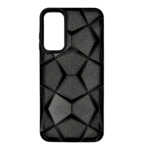 Nettech Samsung Galaxy A15 Uyumlu Prizma Seri Arka Koruma Kılıf (Siyah) NT-112059